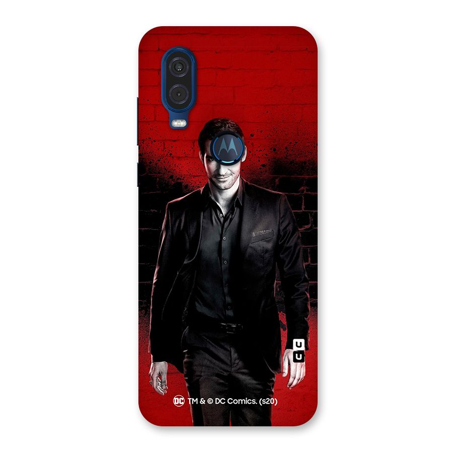 Lucifer Morningstar Wings Shadow Back Case for Motorola One Vision