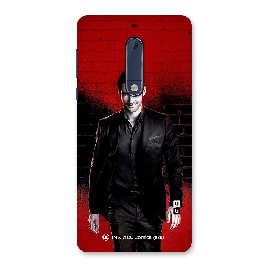 Lucifer Morningstar Wings Shadow Back Case for Nokia 5