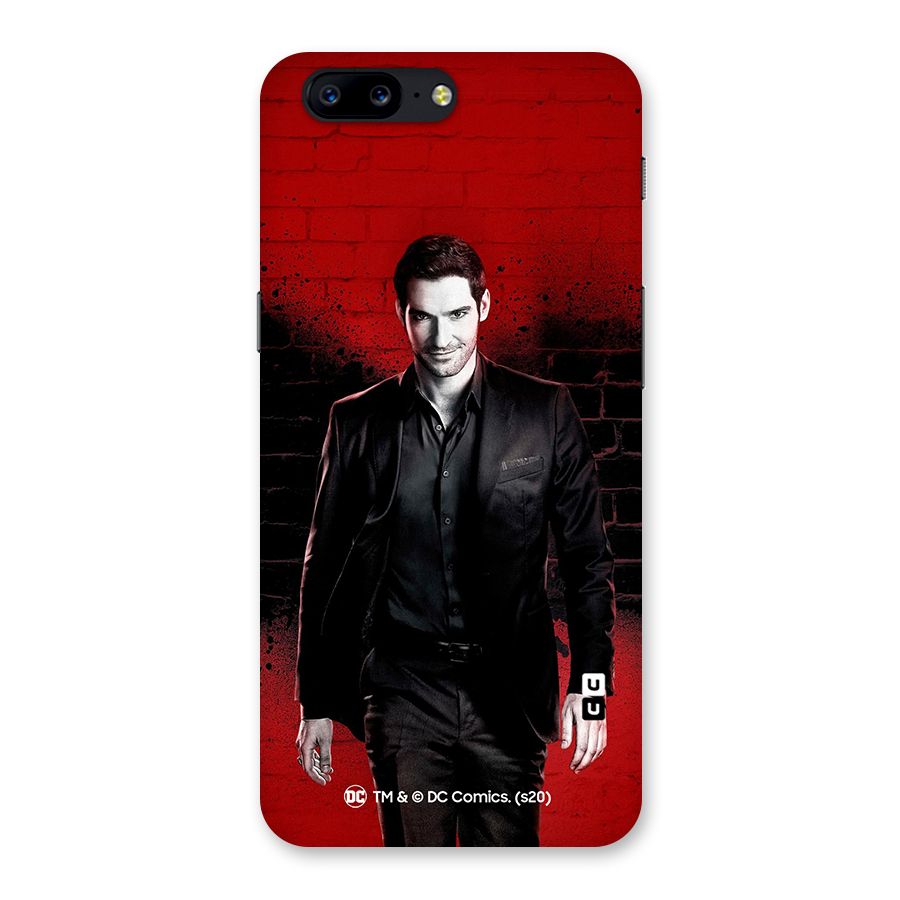 Lucifer Morningstar Wings Shadow Back Case for OnePlus 5
