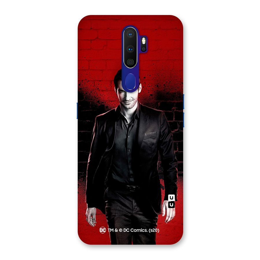 Lucifer Morningstar Wings Shadow Back Case for Oppo A9 (2020)