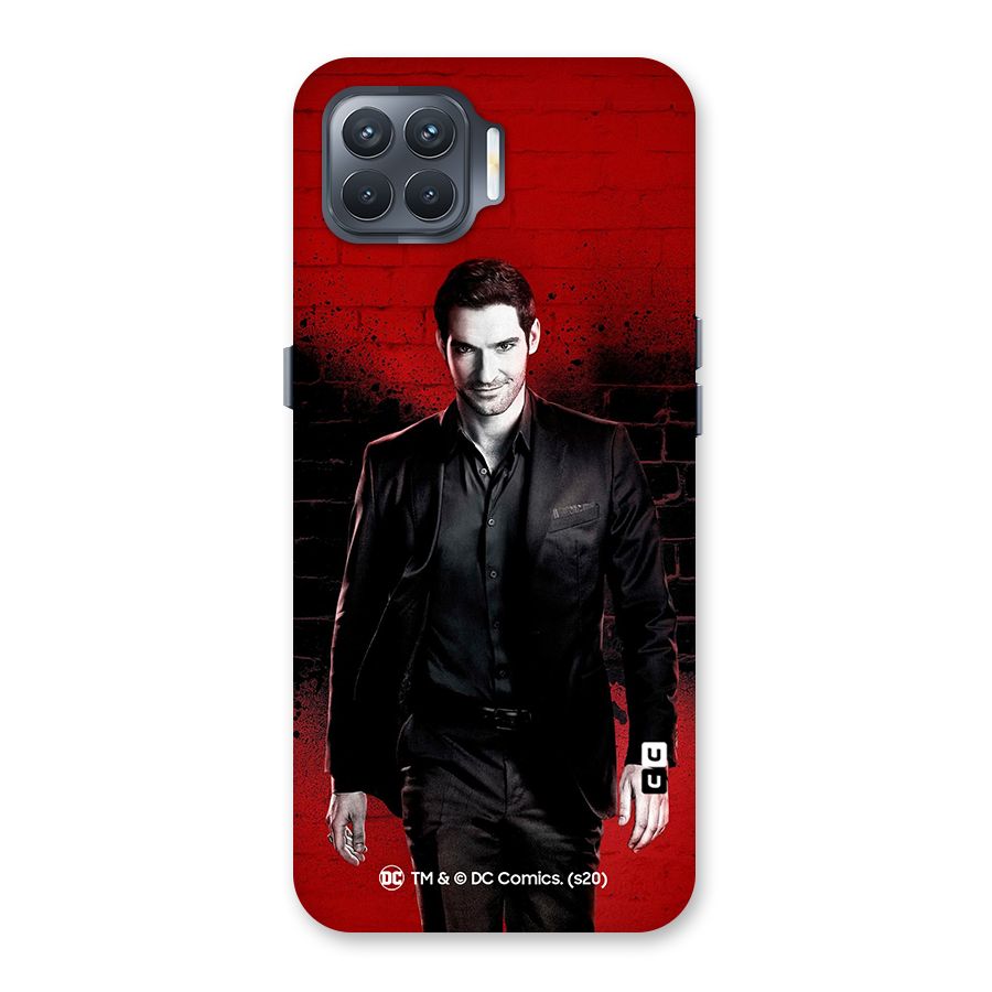 Lucifer Morningstar Wings Shadow Back Case for Oppo F17 Pro