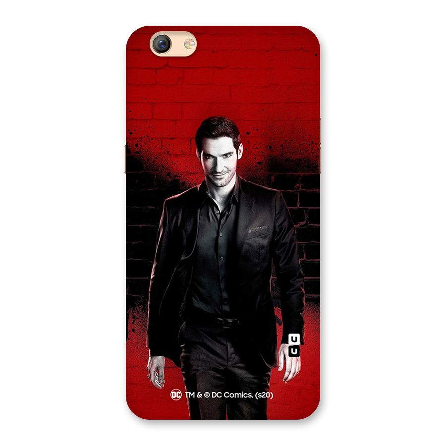 Lucifer Morningstar Wings Shadow Back Case for Oppo F3 Plus
