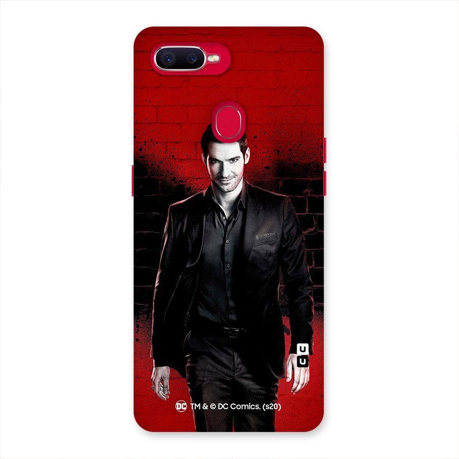 Lucifer Morningstar Wings Shadow Back Case for Oppo F9 Pro