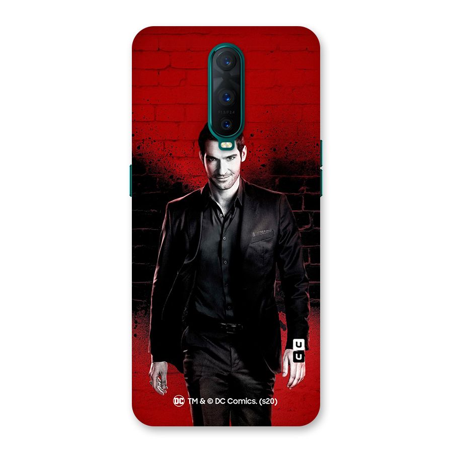 Lucifer Morningstar Wings Shadow Back Case for Oppo R17 Pro
