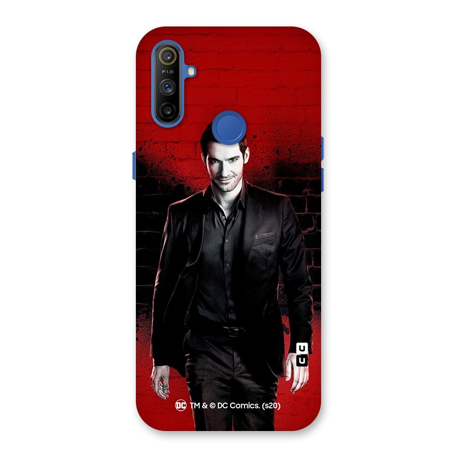 Lucifer Morningstar Wings Shadow Back Case for Realme Narzo 10A