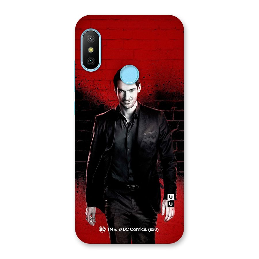 Lucifer Morningstar Wings Shadow Back Case for Redmi 6 Pro