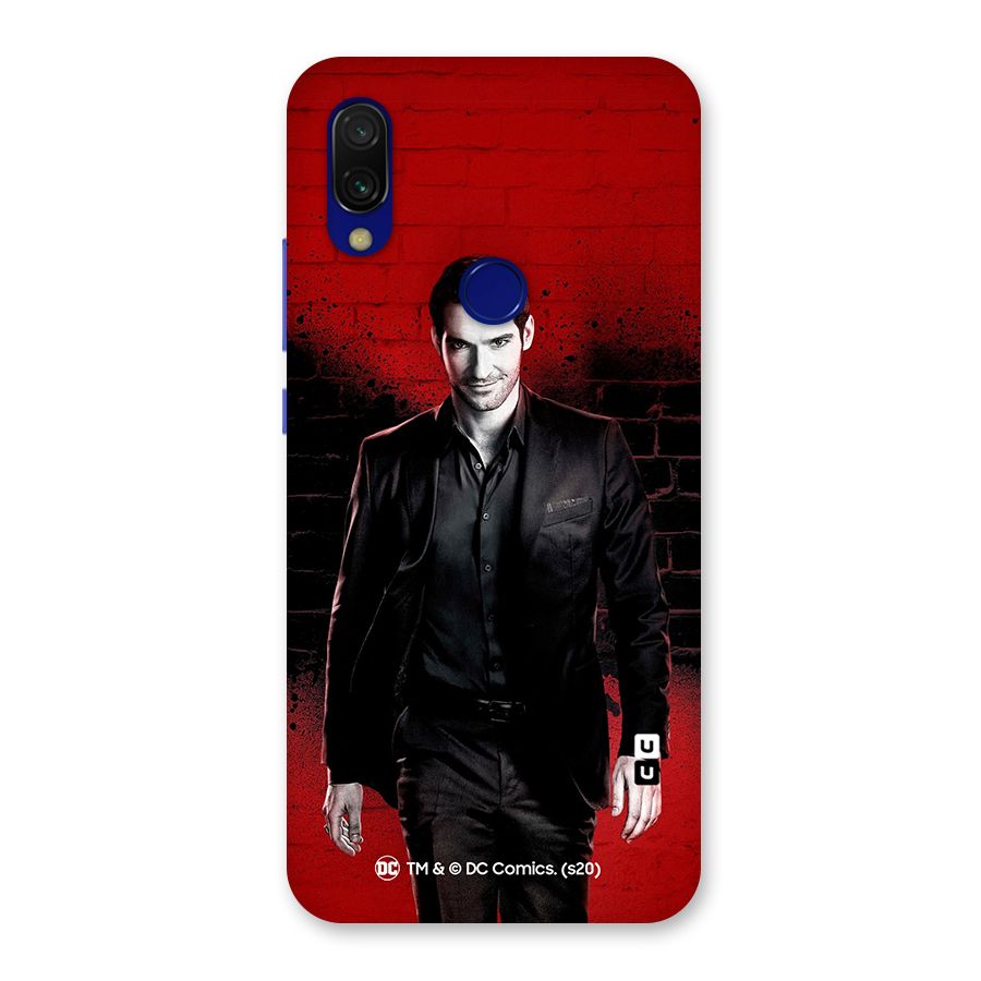 Lucifer Morningstar Wings Shadow Back Case for Redmi 7