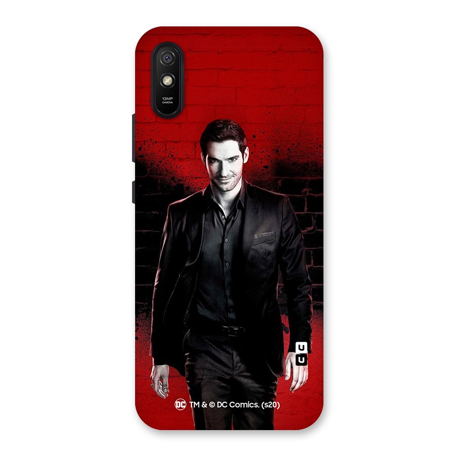 Lucifer Morningstar Wings Shadow Back Case for Redmi 9A