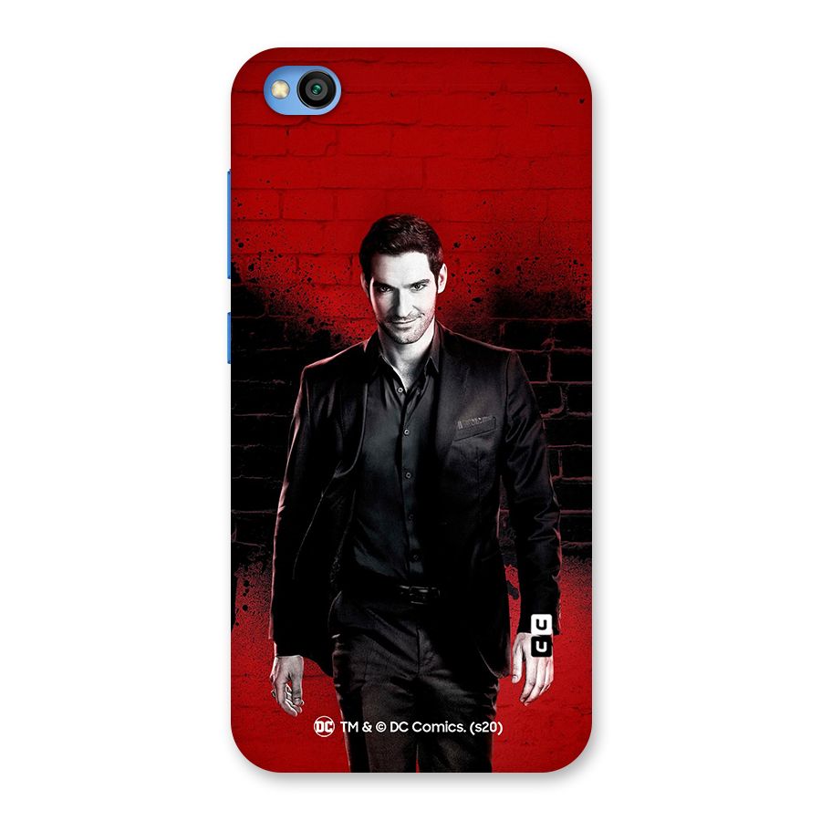 Lucifer Morningstar Wings Shadow Back Case for Redmi Go