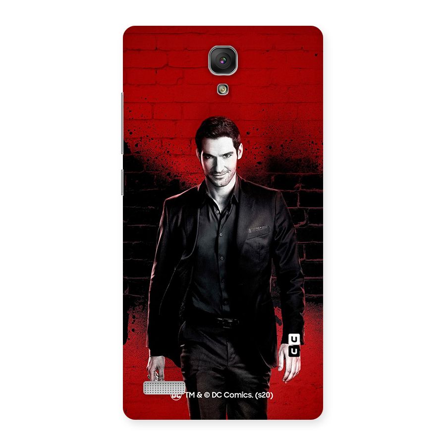 Lucifer Morningstar Wings Shadow Back Case for Redmi Note