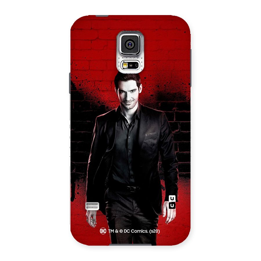 Lucifer Morningstar Wings Shadow Back Case for Samsung Galaxy S5