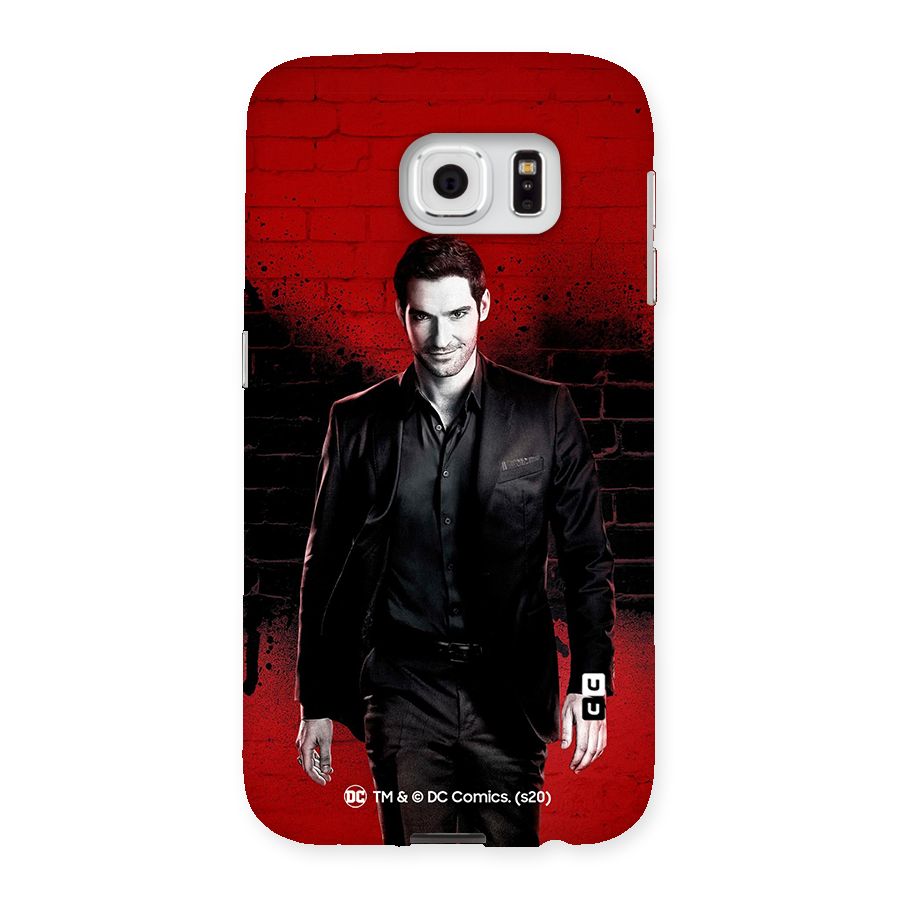 Lucifer Morningstar Wings Shadow Back Case for Samsung Galaxy S6