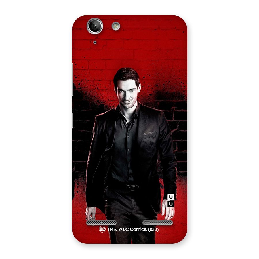 Lucifer Morningstar Wings Shadow Back Case for Vibe K5 Plus