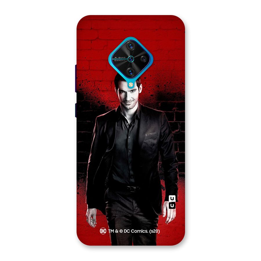 Lucifer Morningstar Wings Shadow Back Case for Vivo S1 Pro
