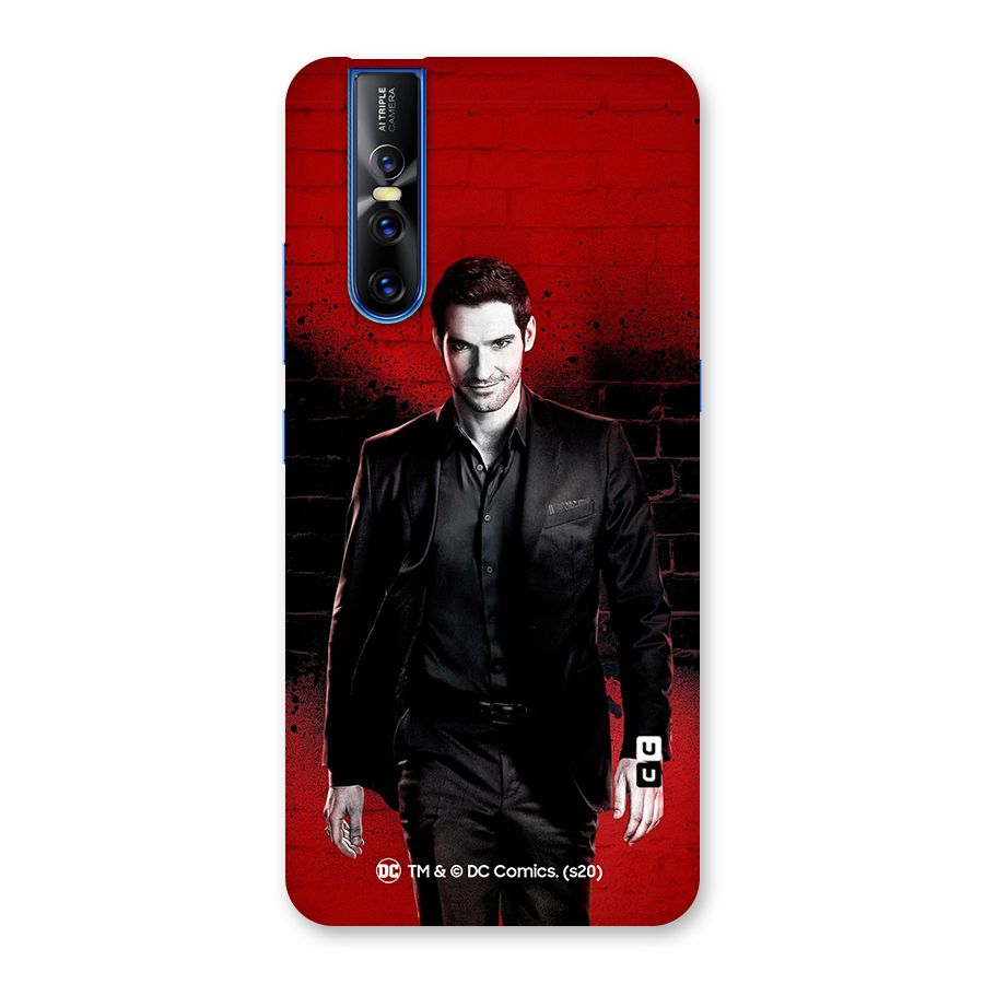 Lucifer Morningstar Wings Shadow Back Case for Vivo V15 Pro