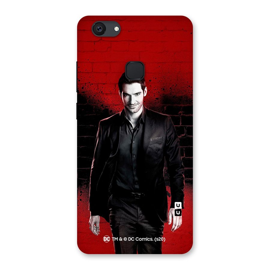 Lucifer Morningstar Wings Shadow Back Case for Vivo V7 Plus