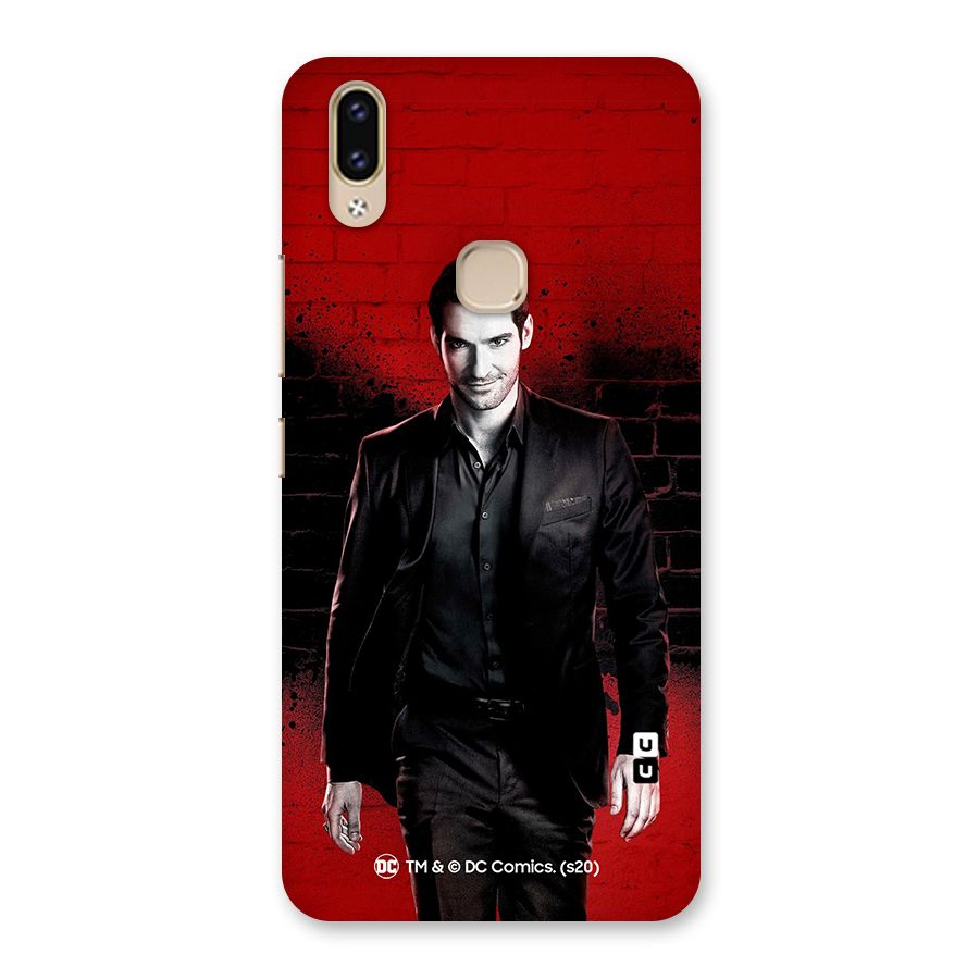 Lucifer Morningstar Wings Shadow Back Case for Vivo V9 Youth