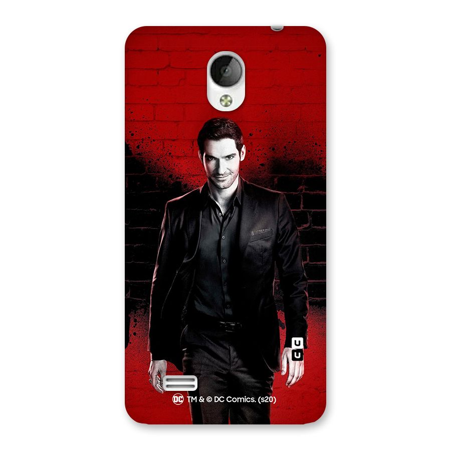 Lucifer Morningstar Wings Shadow Back Case for Vivo Y21