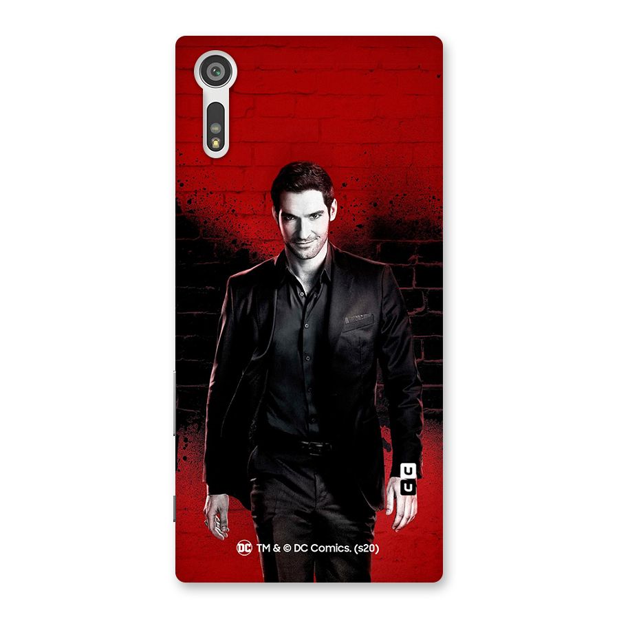 Lucifer Morningstar Wings Shadow Back Case for Xperia XZ