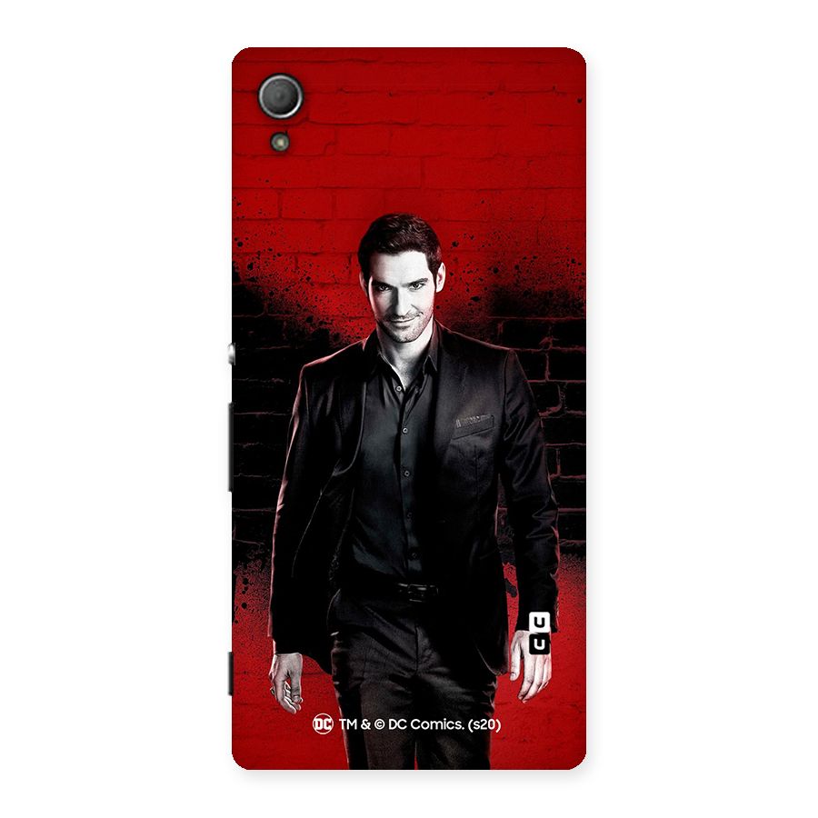 Lucifer Morningstar Wings Shadow Back Case for Xperia Z3 Plus