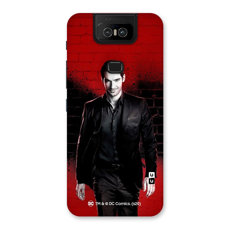 Lucifer Morningstar Wings Shadow Back Case for Zenfone 6z