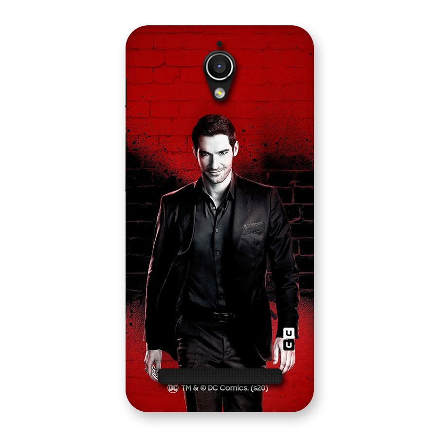 Lucifer Morningstar Wings Shadow Back Case for Zenfone Go
