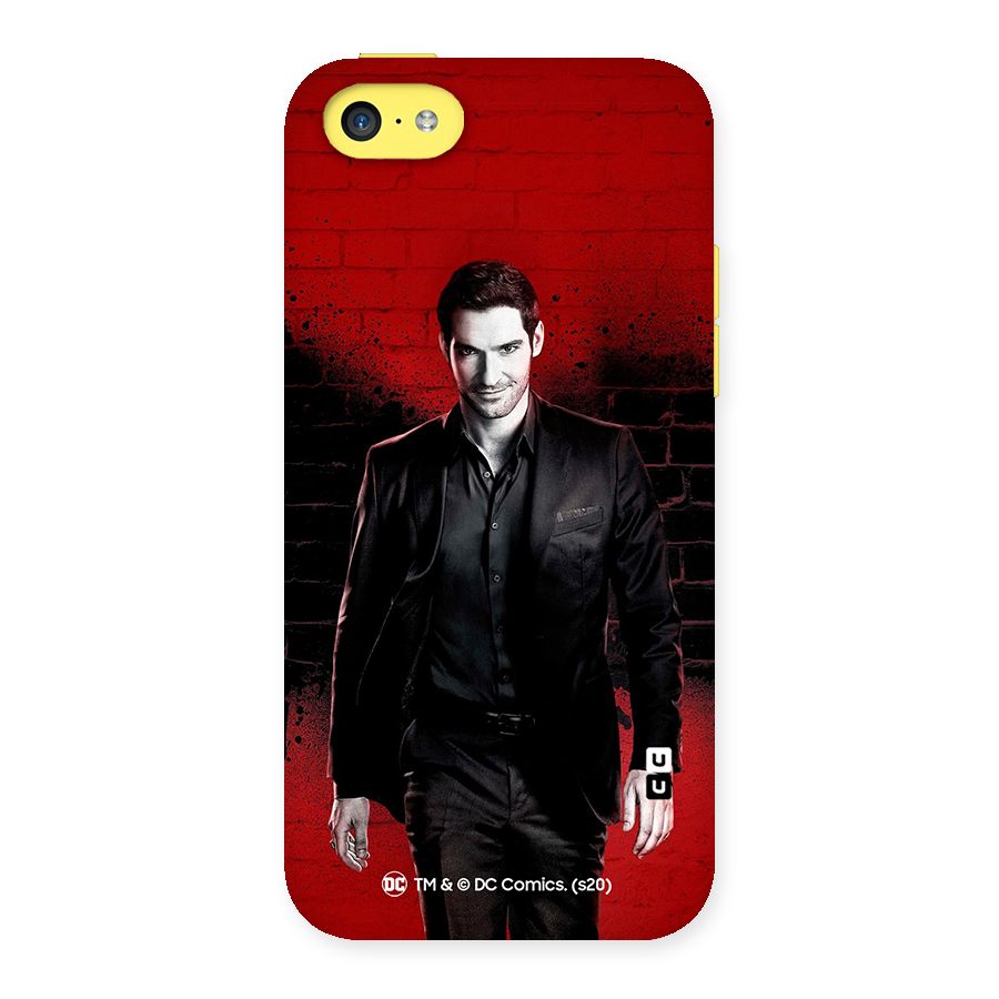 Lucifer Morningstar Wings Shadow Back Case for iPhone 5C