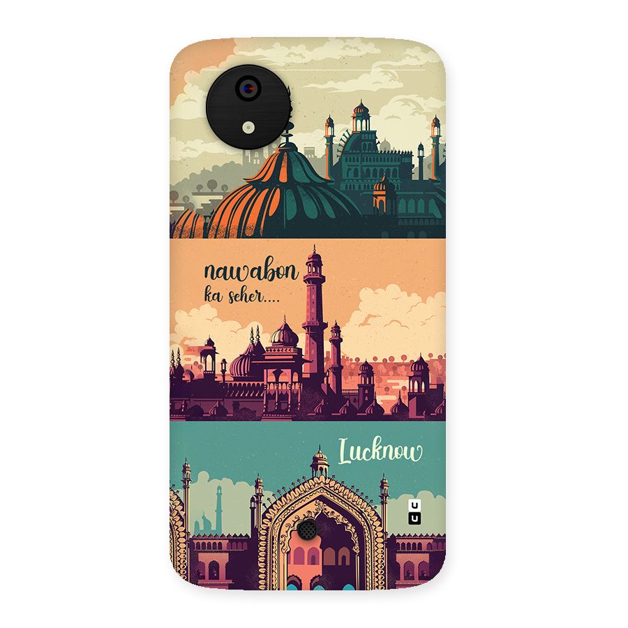 Lucknow City Back Case for Canvas A1  AQ4501