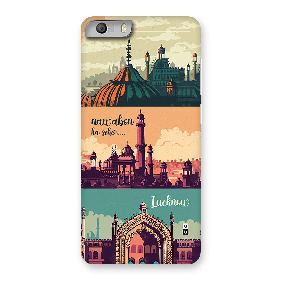 Lucknow City Back Case for Canvas Knight 2