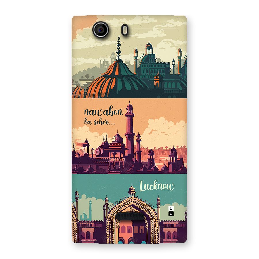 Lucknow City Back Case for Canvas Nitro 2 E311