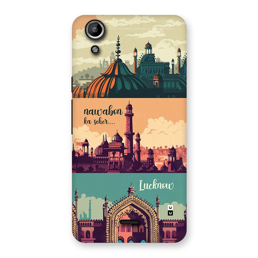 Lucknow City Back Case for Canvas Selfie Lens Q345
