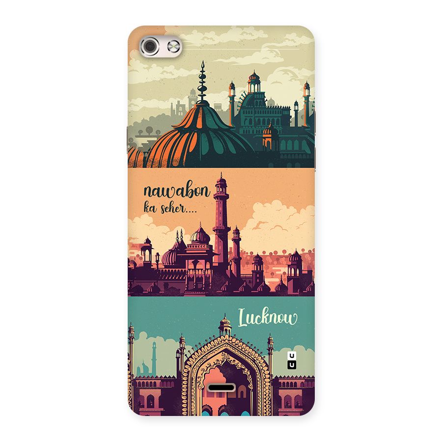 Lucknow City Back Case for Canvas Silver 5