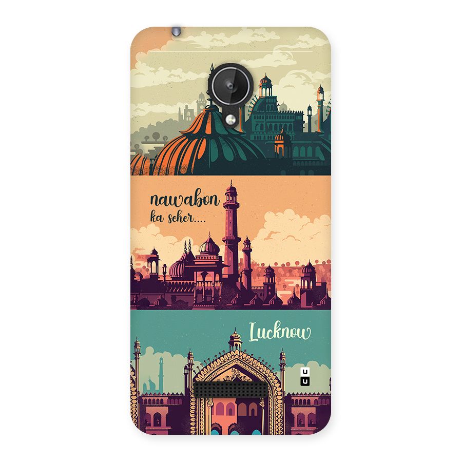 Lucknow City Back Case for Canvas Spark Q380