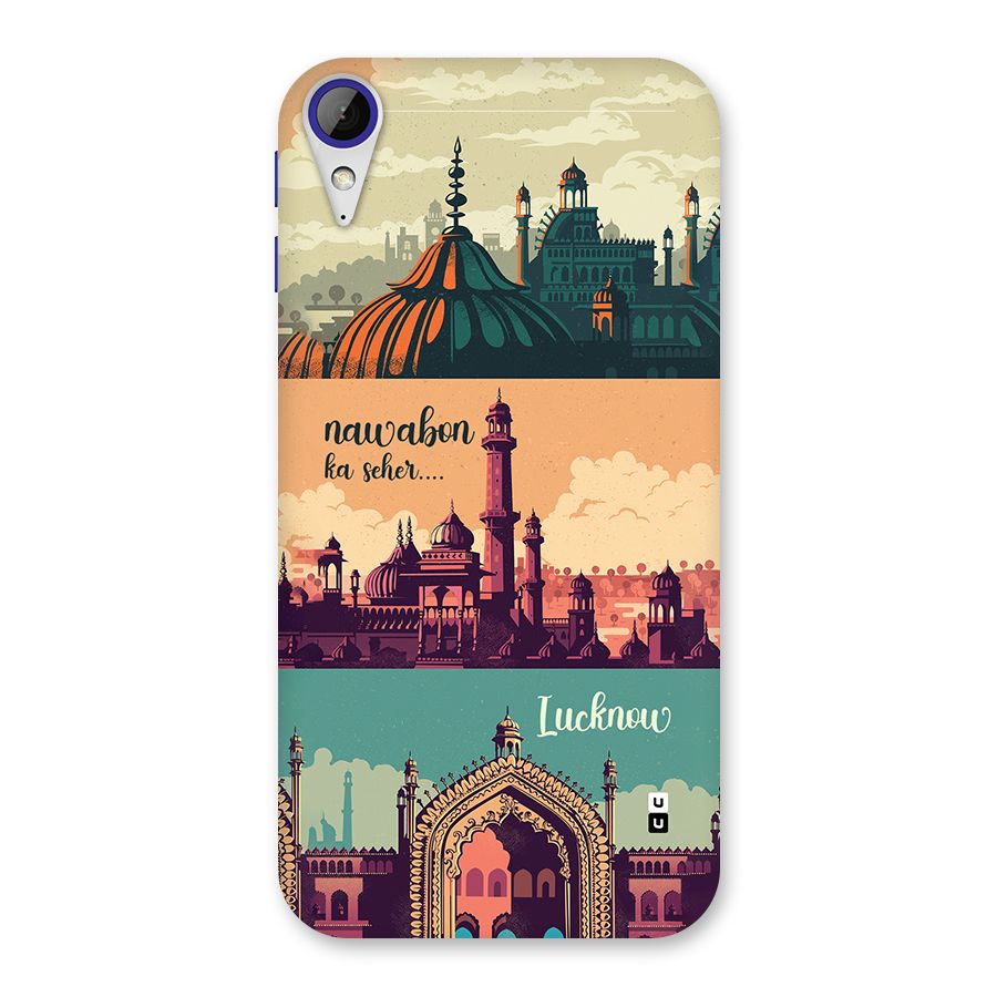 Lucknow City Back Case for Desire 830