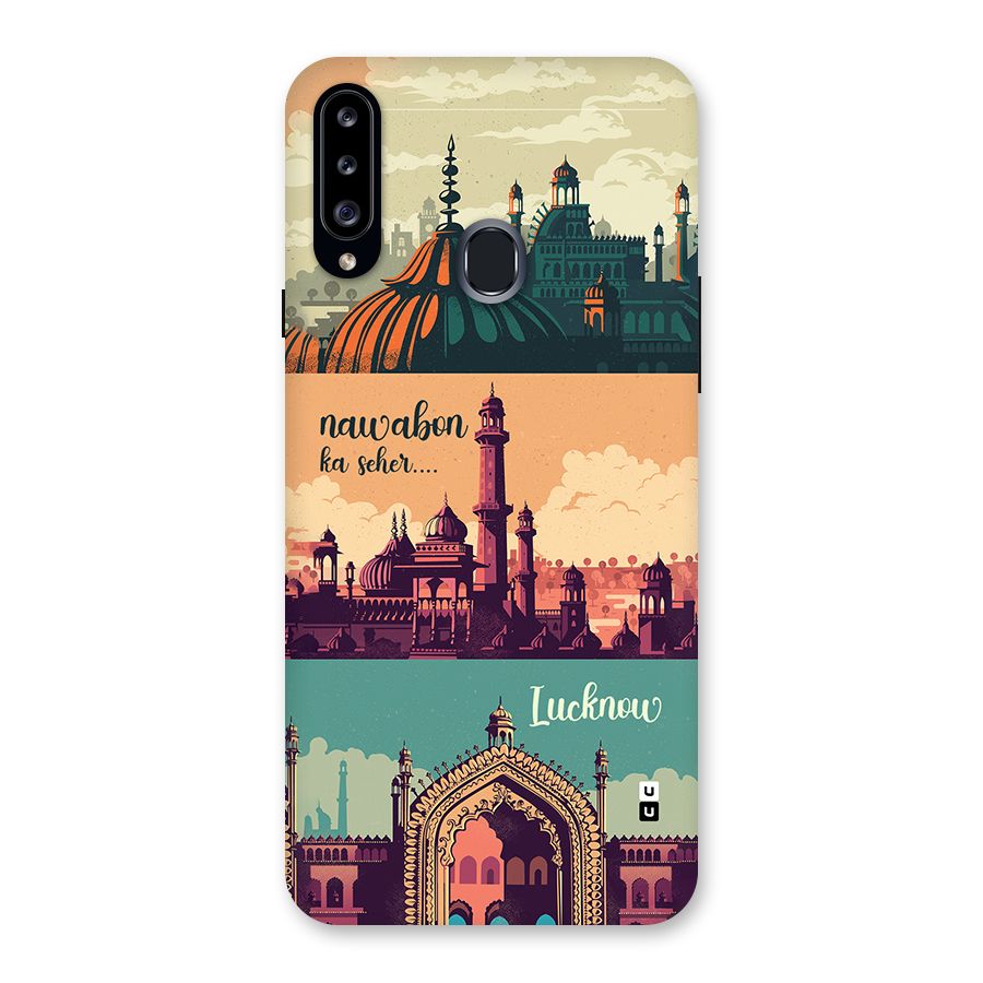 Lucknow City Back Case for Galaxy A20s