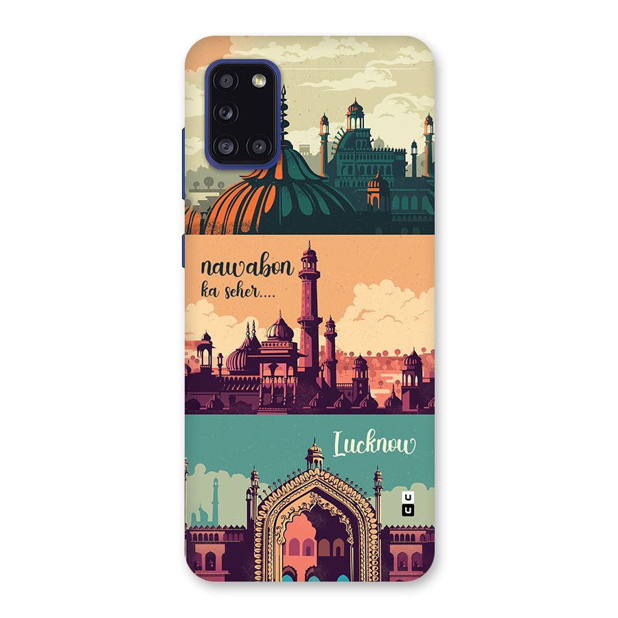 Lucknow City Back Case for Galaxy A31