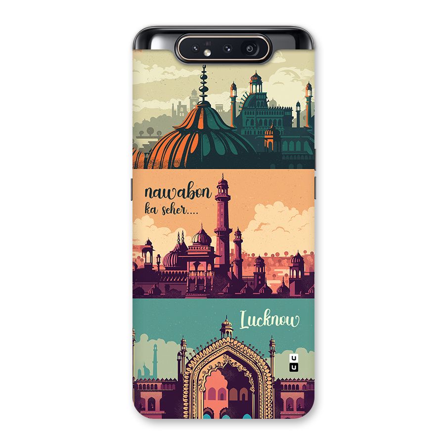 Lucknow City Back Case for Galaxy A80