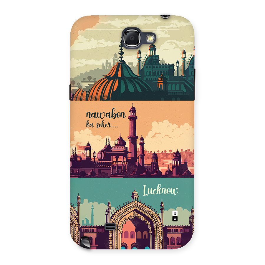 Lucknow City Back Case for Galaxy Note 2
