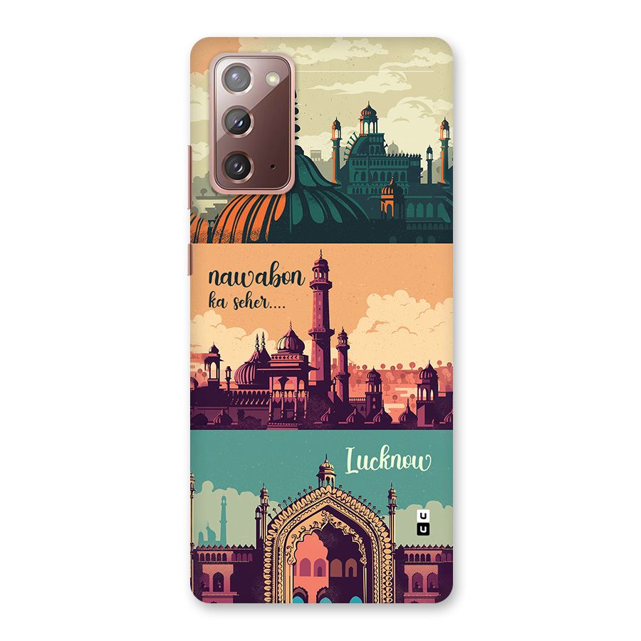 Lucknow City Back Case for Galaxy Note 20