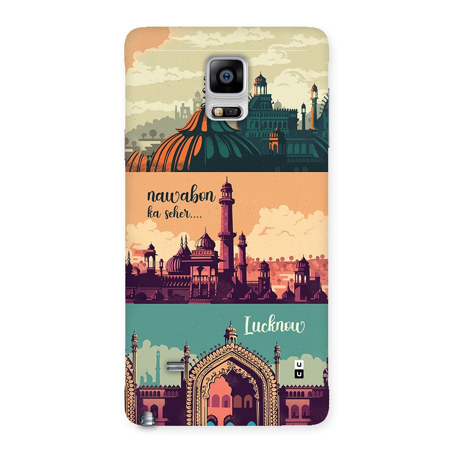 Lucknow City Back Case for Galaxy Note 4