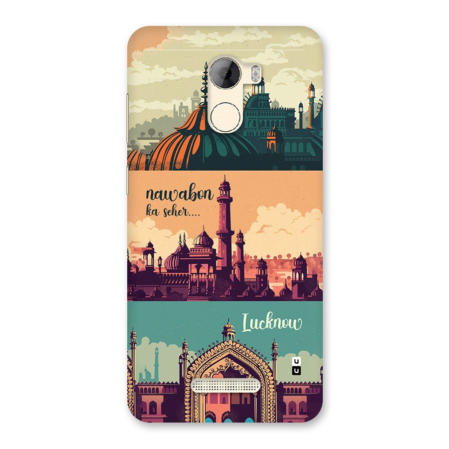 Lucknow City Back Case for Gionee A1 LIte