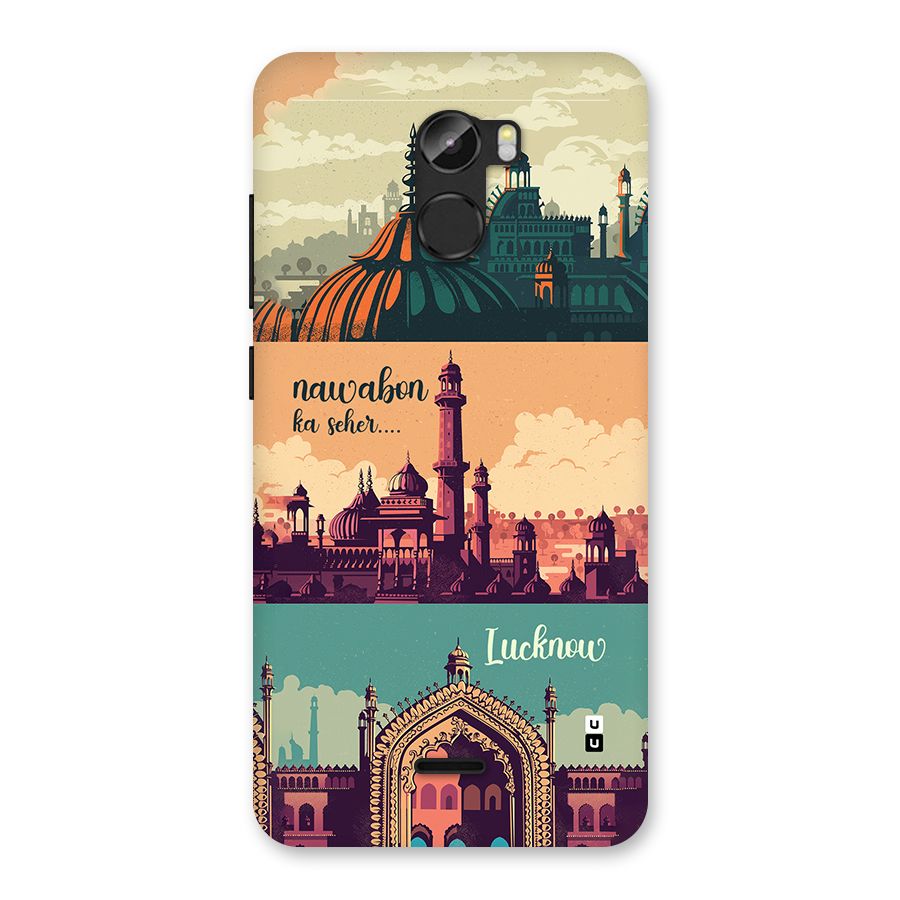 Lucknow City Back Case for Gionee X1