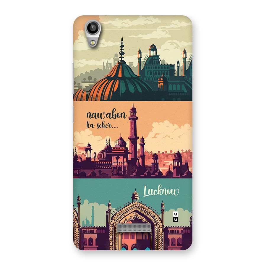 Lucknow City Back Case for Lava Pixel V1