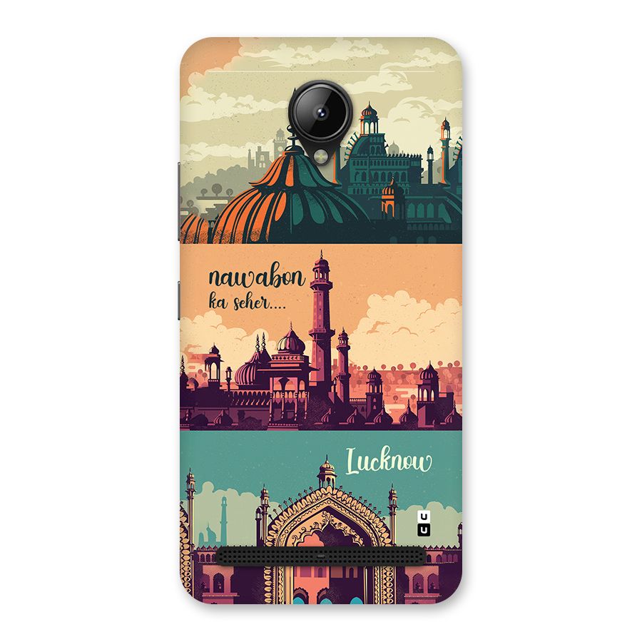 Lucknow City Back Case for Lenovo C2