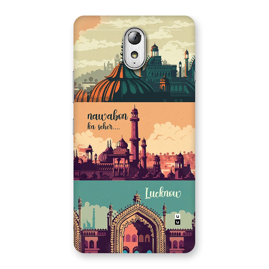 Lucknow City Back Case for Lenovo Vibe P1M