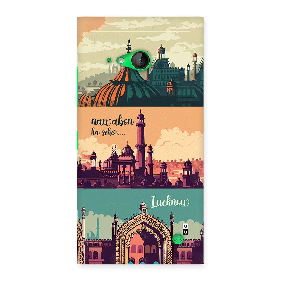 Lucknow City Back Case for Lumia 730