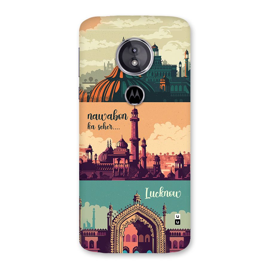 Lucknow City Back Case for Moto E5