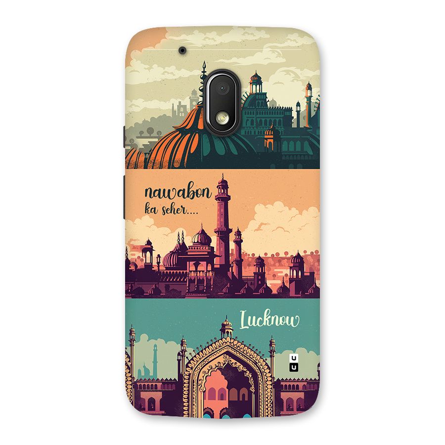 Lucknow City Back Case for Moto G4 Play