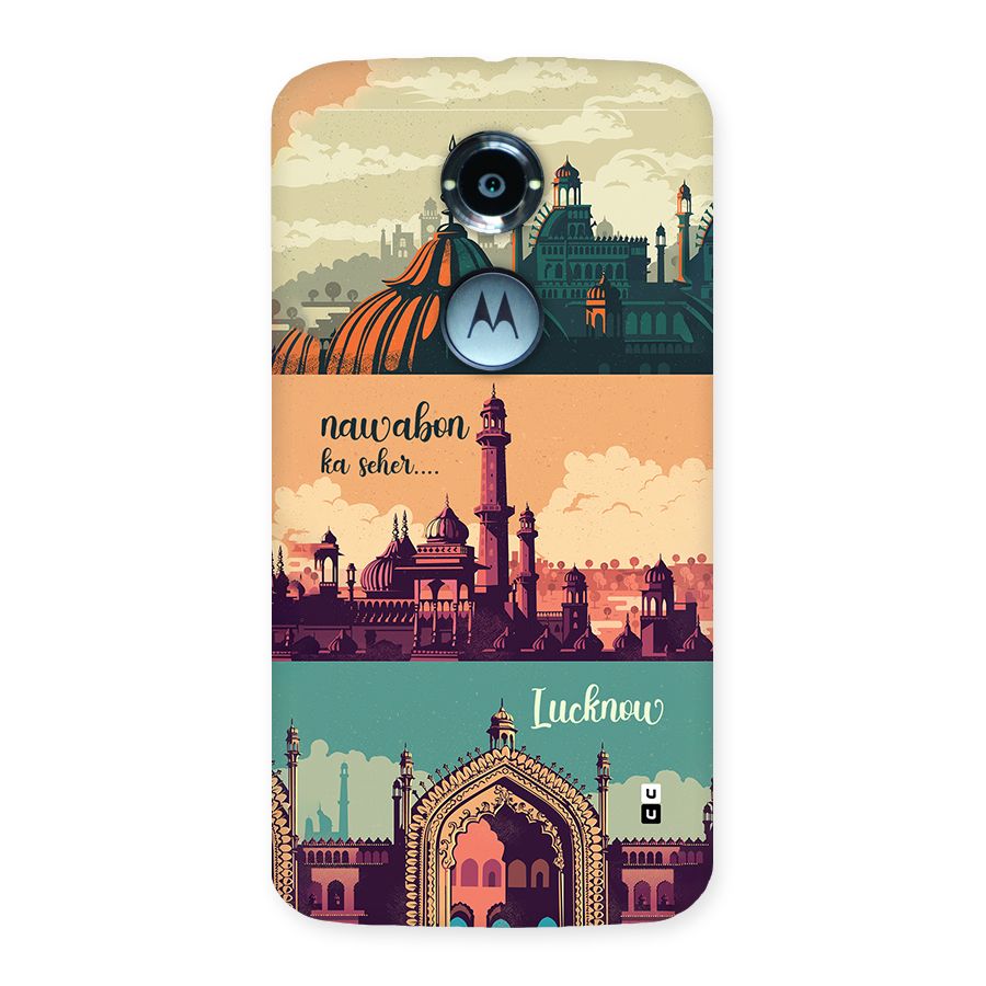 Lucknow City Back Case for Moto X2