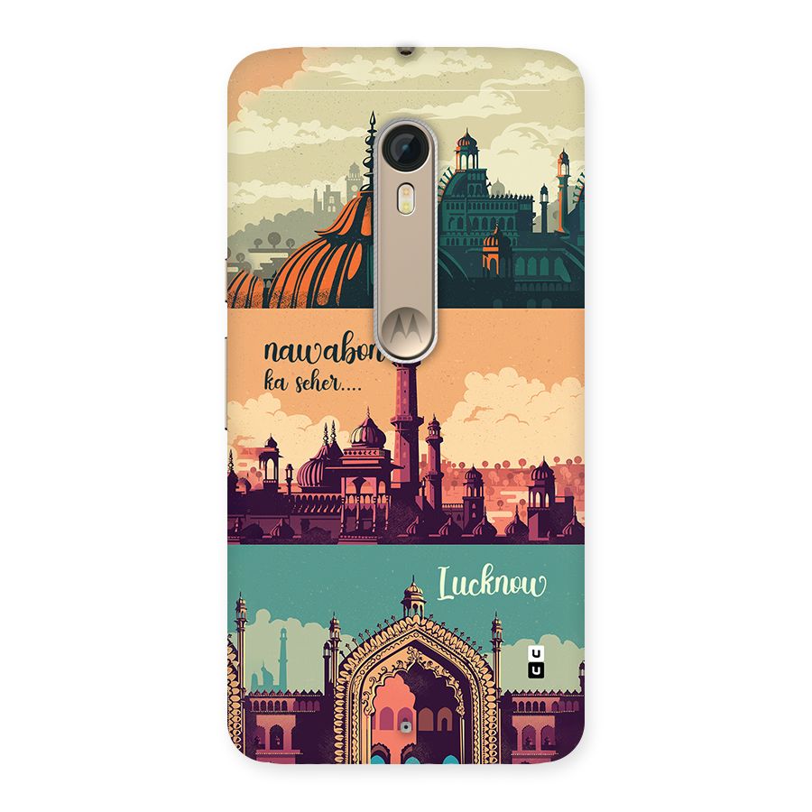 Lucknow City Back Case for Moto X Style